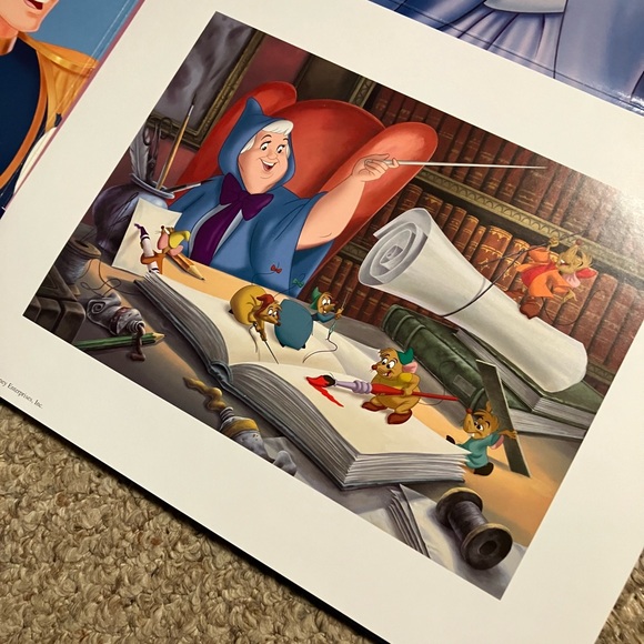 Cinderella 2 Lithographs - Picture 5 of 7